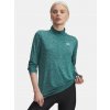 Under Armour Dámske tričko Tech 1/2 Zip- Twist Zelená MD