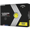 Callaway CHROME SOFT X 22 Triple Track Yellow 3 ks