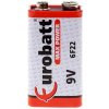 Alkalická batéria Eurobatt 9V (6F22) 1 ks