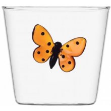 Ichendorf Pohár s oranžovým motýľom 983081 350 ml