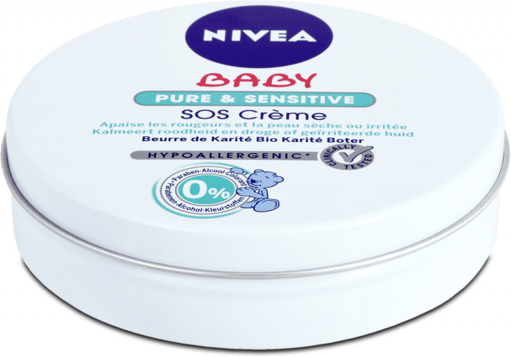 Nivea SOS krém Baby Pure & Sensitive 150 ml od 4,1 € - Heureka.sk