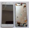 LCD displej a dotyková plocha s rámom Huawei G630 biela farba