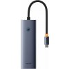 Rozbočovač 7w1 Baseus UltraJoy 7-Port ( USB-C na 1xHDMI4K@30Hz + 2xUSB 3.0 + 1xPD +RJ45 + SD/TF3.0)