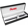Pero gelové Pentel EnerGel BL407 - stříbrné 0,7mm v dárkové krabičce
