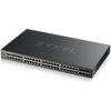ZYXEL GS2220-50HP,48port Gb L2 Switch,1 GbE Uplink, PoE GS2220-50HP-EU0101F
