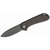 CIVIVI C907W Elementum Black vreckový nôž 7,5 cm, Black Stonewash, ebenové drevo