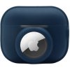 AppleKing 2v1 silikónový ochranný obal pre AirPods Pro 2 (2022) / AirTag - tmavomodrý - možnosť vrátiť tovar ZADARMO do 30tich dní