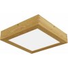 APLED LED stropné svietidlo Quadra Woodline Dub hranaté 300x300mm 24W Farba svetla: Teplá biela 21058