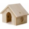 JK ANIMALS Drevený domček z masívu pre morčatá, 21,5×14,5×16 cm