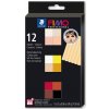 FIMO professional sada 12 barev 25 g DOLL ART