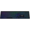 Canyon HKB-W11, 2v1 bezdrôtová klávesnica, vodeodolná, 12 multim. kláves, RGB podsv, plnoh. veľkosť, štíhla, SK/CZ, čier CNS-HBTK11B-CS
