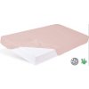 Babymatex plachta nepremokavá s gumou Bamboo ružová 70x140