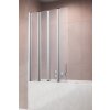 RADAWAY EOS PNW4 86cm vaňová zástena skladacia, profil chróm, sklo číre, 1205401-101