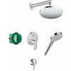 Hansgrohe Vernis Blend Sprchový set 200 s batériou pod omietku, chróm 27911000-HG