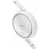 Baseus P10364501211-00 USB-C/Ligtning, 1m, bílý
