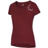 Tričko Ocún Bamboo T Blossom Women - Wine Merlot - L