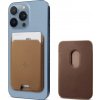 Púzdro SPIGEN VALENTINUS MAGSAFE UNIVERSAL MAGNETIC CARD HOLDER BROWN AFA03854