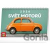 NOTIQUE Stolní kalendář Svět motorů 2026 - Notique