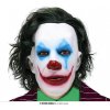 Latexová maska ​​Joker s vlasmi