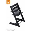 Stokke Tripp Trapp 2024 Black detská jedálenská stolička drevená