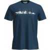 Icebreaker Men Merino 150 Tech Lite III SS Tee The Peaks, Atlantis - pánské tričko XL