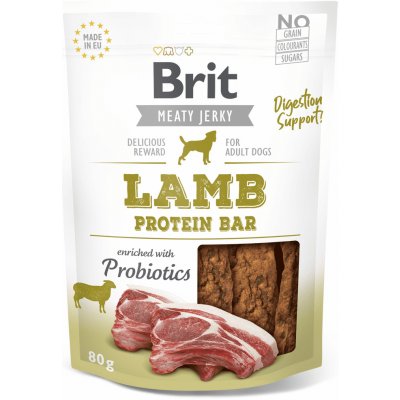 Brit Jerky Lamb Protein Bar 12x 80 g