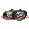 Rover 25 4/00-10/04 predné svetlo H1+H7 Lavé,čierne