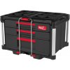 MILWAUKEE PACKOUT Box na náradie s 2+1 zásuvkami 4932493190