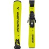 Zjazdové lyže Fischer RC4 RACE JR. + FS 7 GW Žltá,Čierna