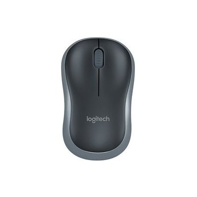 Logitech myš Wireless Mouse M185 / optická / 3 tlačidlá / šedá-čierna (910-002235)