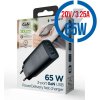 GEMBIRD PD nabíječka 1xUSB-A 2xUSB-C 65W černá TA-UC-PDQC65-01-BK