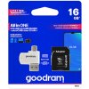 Goodram pamäťová karta Micro Secure Digital Card All-In-ON, 16GB, micro SDHC, M1A4-0160R12, UHS-I U1 (Class 10), multipack s čítačom (M1A4-0160R12)