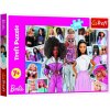 Trefl Vo svete Barbie 48x34cm v krabici 33x23x4cm 200 dielov