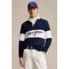 Bavlnené tričko s dlhým rukávom Polo Ralph Lauren zelená farba, vzorované, 710938458 XL