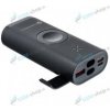 PowerBank FORCELL F10K1 10000 mAh s Lightning a USB-C káblom QC čierna