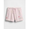 GAP Baby kraťasy s logom Ružová 12-18M