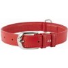 Collar Glamour kožený obojok Red XS