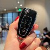 LUXURY kryt na kľúč pre vozidlá FORD čierny lesk/chróm