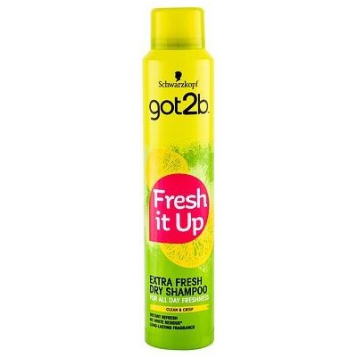 Schwarzkopf Got2b Fresh It Up Extra Fresh osvěžující suchý šampon s citrusovou vůní 200 ml