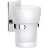 SO - POOL ZK343 - Pohár na zubné kefky s držiakom CHL - chróm lesklý | MP-KOVANIA.sk
