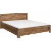 BRW Manželská posteľ 160x200 GENT LOZ/160 dub stirling drevo 176 cm x 80 cm x 206 cm