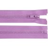 Kostený zips No 5 dĺžka 75 cm bundový fialová lila 1ks