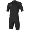 Neoprén O'Neill Hammer Chest Zip 2mm S/S Spring black/black/black S 24/25 - Odosielame do 24 hodín