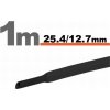 SOLEX Zmršťovacia trubička 25mm/12,5mm DRS25-12,5/BK čierna