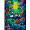 Enjoy Puzzle 1000 dielikov Pandy veľké v džungli