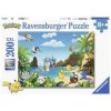 Ravensburger Kinderpuzzle 12840 - Schnapp sie dir alle! 200 Teile XXL - Pokémon Puzzle für Kinder ab 8 Jahren