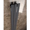 Radiátory - MC Montana | kúpelňové | DEKORATÍVNY VERTIKÁLNY RADIÁTOR-R3 | farba - Grafit, veľkosť - 1000/220 mm