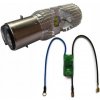 LED žiarovka BA20D 6V 25W + menič Simson