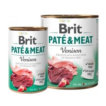 Brit Paté & Meat Venison 6 x 0,8 kg