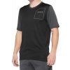 100% Ridecamp Short Sleeve Jersey Black/Charcoal M